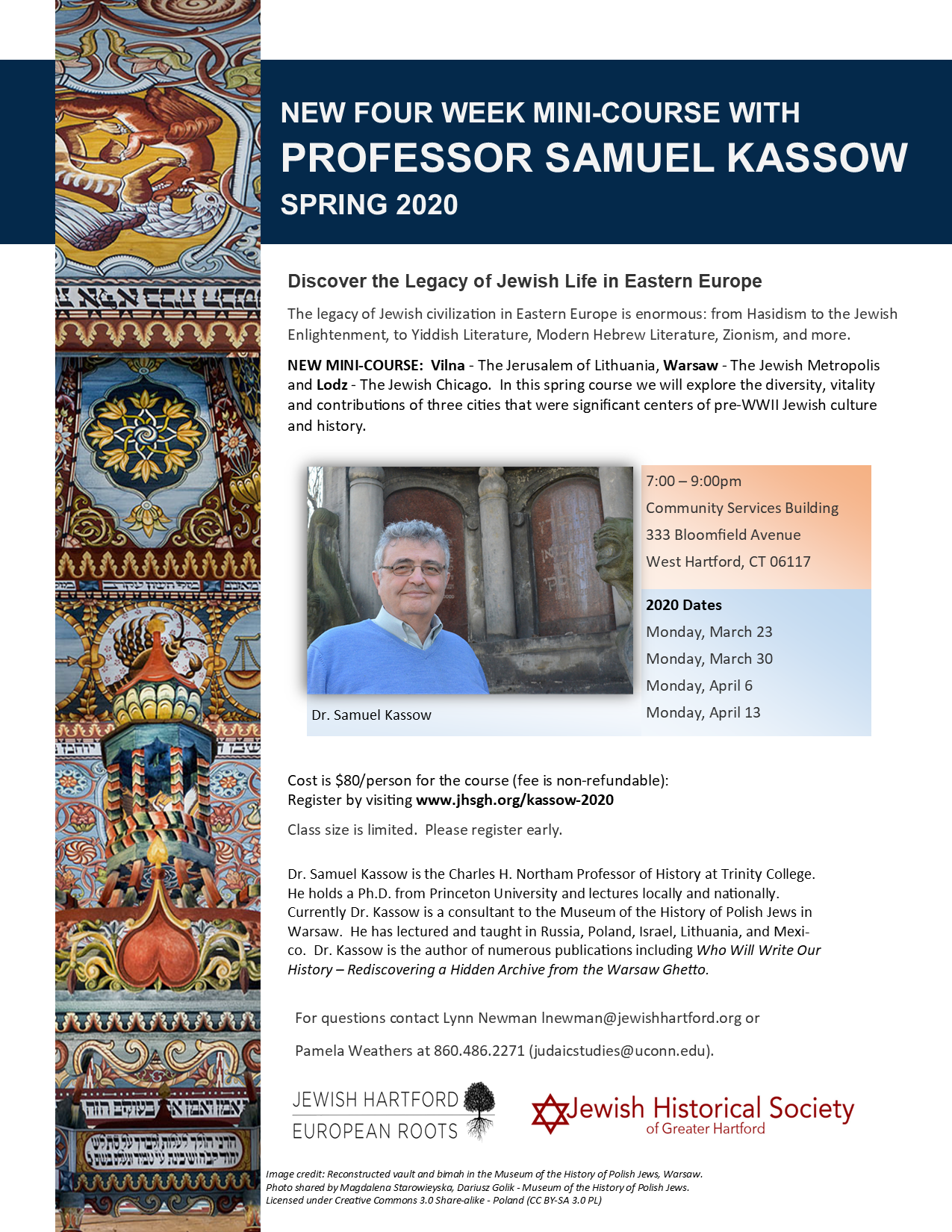 Tour – History of the Jews of Eastern Europe Tour – History of the Jews of Eastern Europe