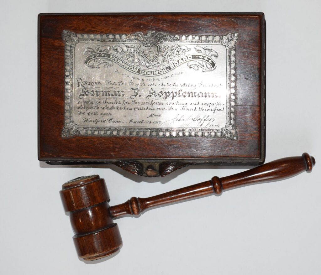 Herman Kopplemann’s Gavel