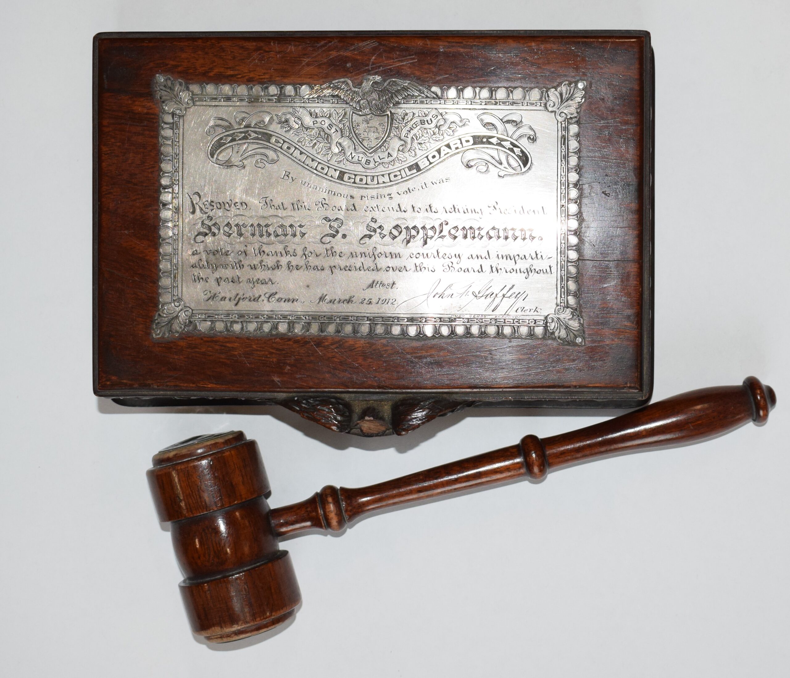 Herman Kopplemann’s Gavel